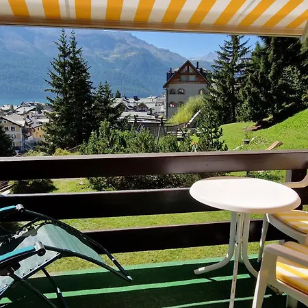 Chesa Bellaval, Haus Chamuotsch 2-zimmerwohnung * Silvaplana
