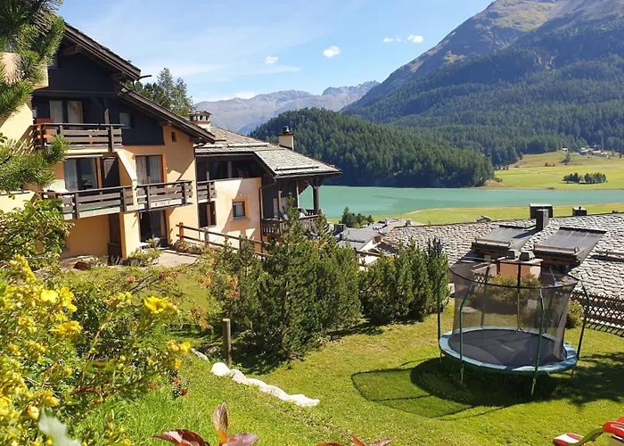 Chesa Bellaval, Haus Chamuotsch 2-zimmerwohnung Silvaplana