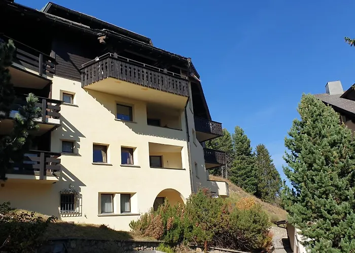 Chesa Bellaval, Haus Chamuotsch 2-zimmerwohnung * Silvaplana