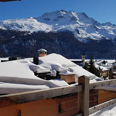 Apartamento Chesa Bellaval, Haus Chamuotsch 2-zimmerwohnung Silvaplana